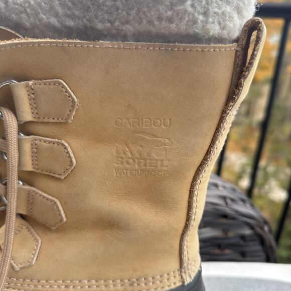 Sorel Boots Womens US 7 EU 38 Sherpa Rubber Winter Waterproof Thinsulate - Picture 5 of 16